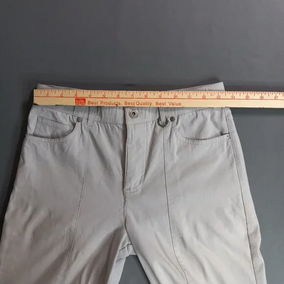 Simon Chang Women's Size 4 Straight Leg 5-Pocket Stretch Pants - Picture 7 of 14